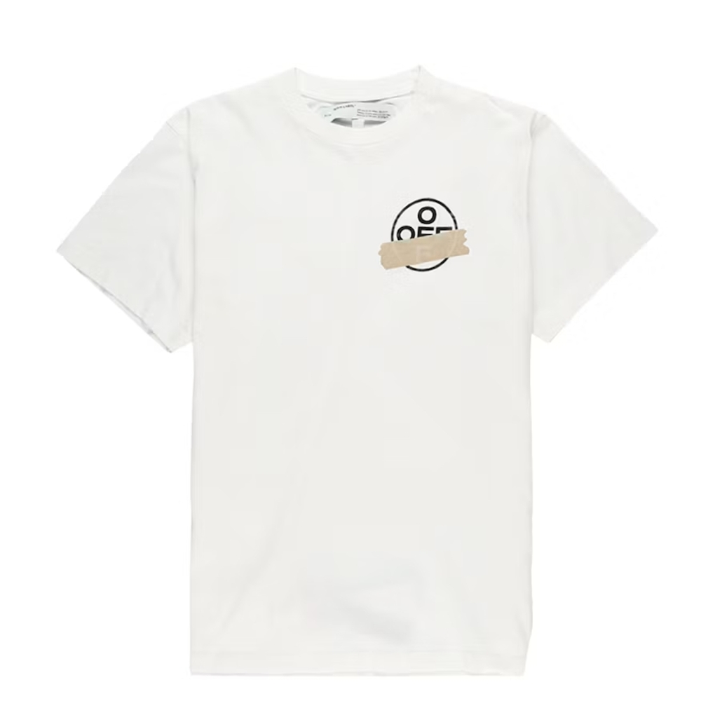 Off-White Cream Short Sleeve Tees